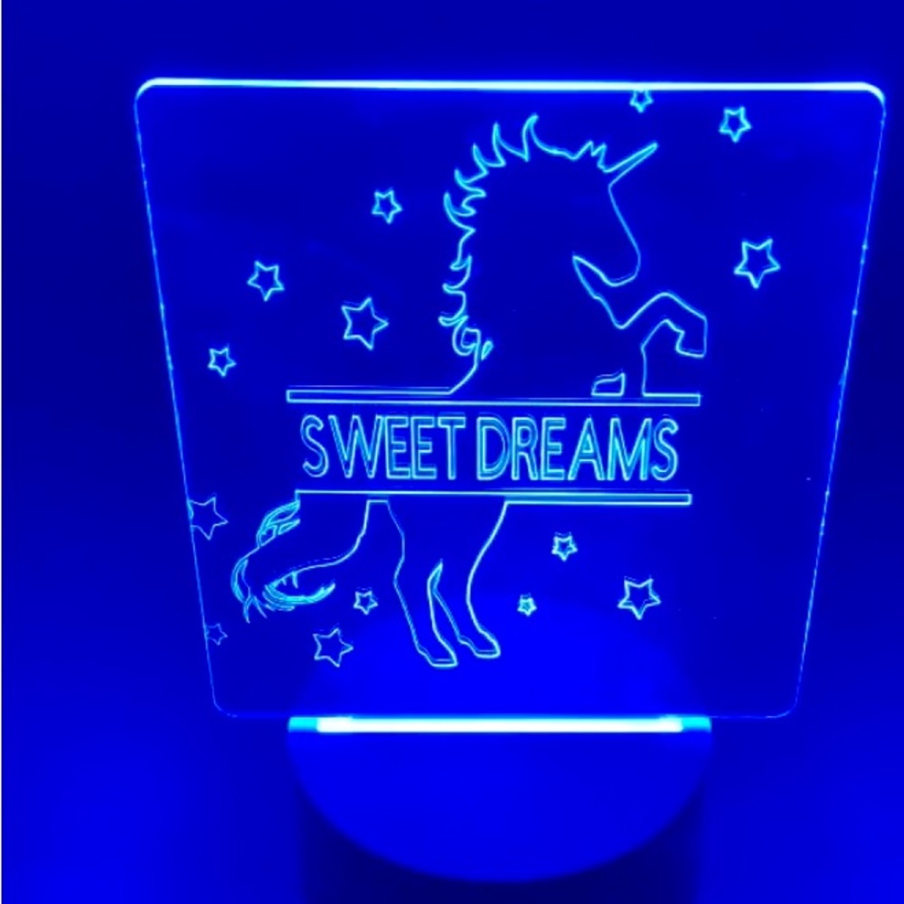 16 colors Unicorn Night Light with remote control